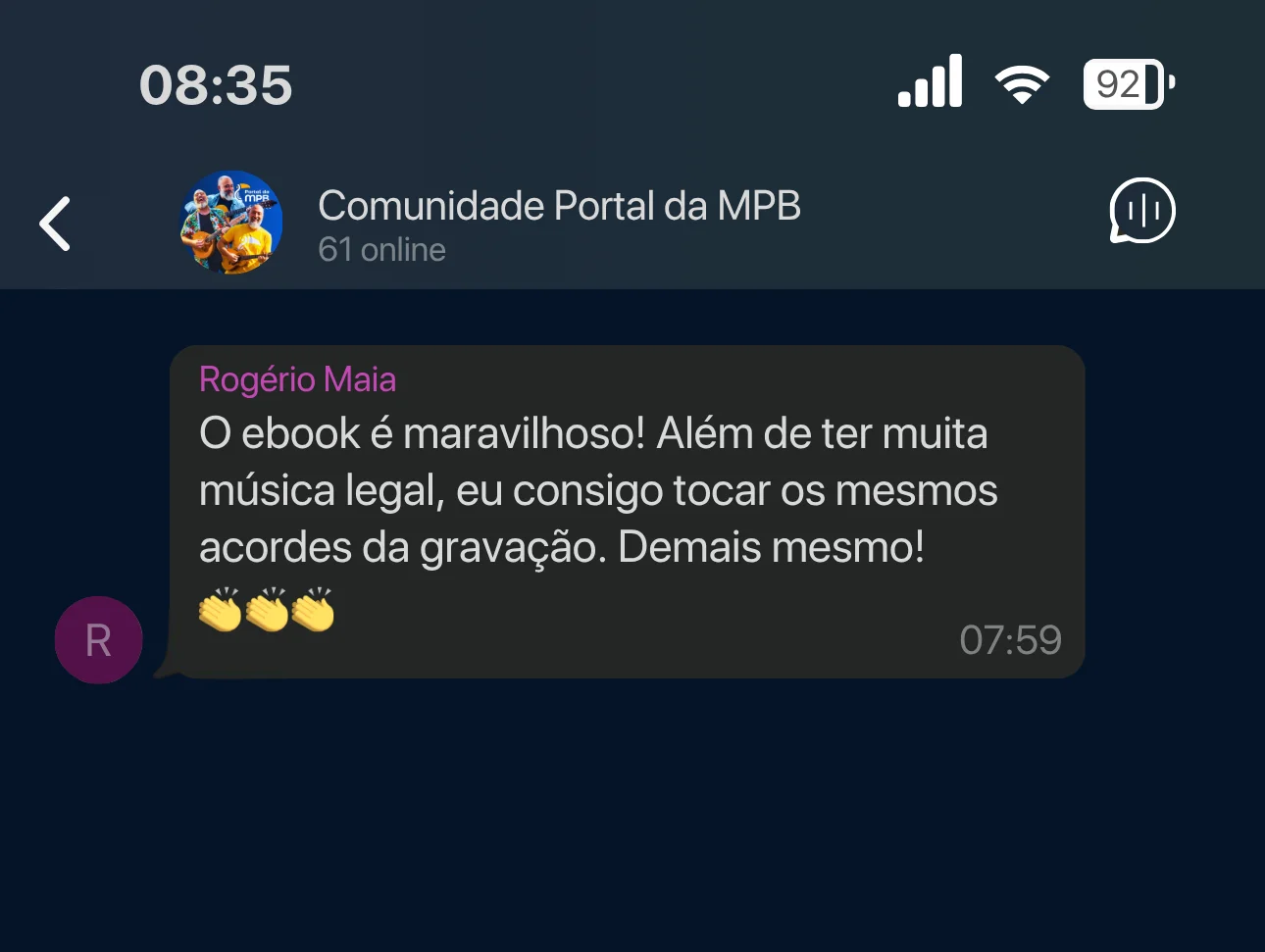 Rogério Maia — Depoimento